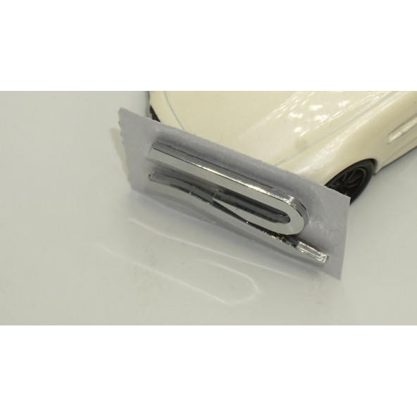 Volkswagen R Yeni Nesil Bagaj 3M 3D Krom ABS Logo Arma - Resim 4