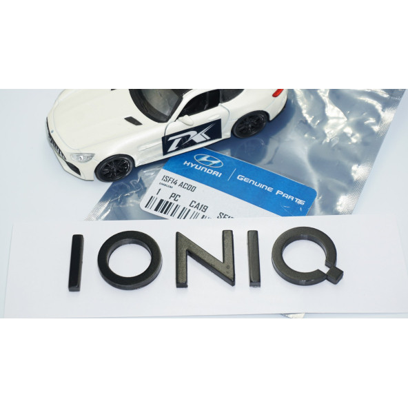 DK Tuning Hyundai İoniq Siyah ABS 3M 3D Bagaj Yazı Logo Arma - 5
