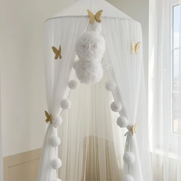 Pamuka Tül Cibinlik Plus White - Resim 2