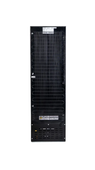 U-Frigo 176 Lt 12-24v Marin/Karavan Kompresörlü Buzdolabı Temperli Cam Kapak Limited Edition Siyah - Resim 4