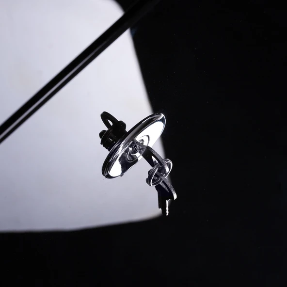 U-Frigo 176 Lt 12-24v Marin/Karavan Kompresörlü Buzdolabı Temperli Cam Kapak Limited Edition Siyah - Resim 7