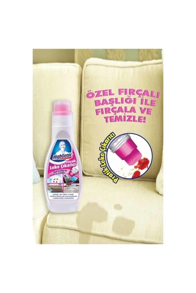 Highgenic Fırçalı Leke Çıkarıcı 200 ml x 3 Adet - Resim 2