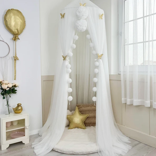 Pamuka Tül Cibinlik Deluxe White ürün görseli