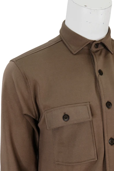 ROSETTİ KALIN ÇİFT CEPLİ GÖMLEK - Resim 8