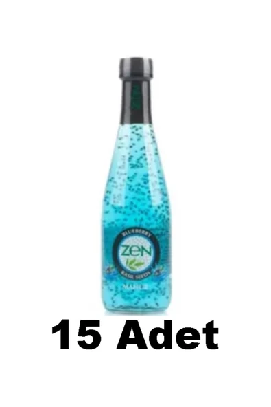 Zen Basil Fesleğen Tohumlu Orman Meyveli Aromalı Içecek 330 ml 15 Adet ürün görseli