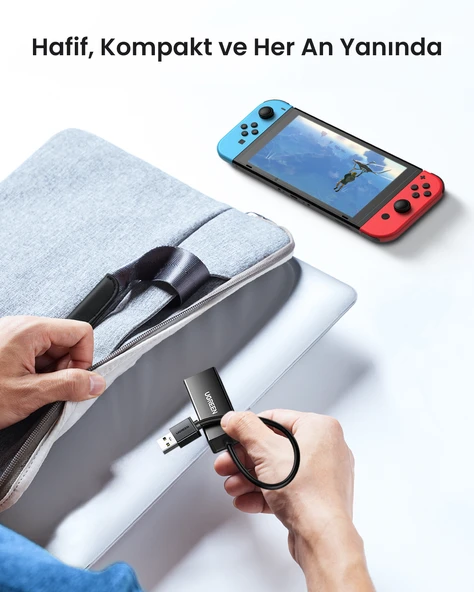 UGREEN USB 3.0/1000Mbps Rj45 Ethernet Adaptörü, 20256 - Resim 7