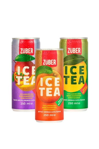 Züber Karma Ice Tea Deneme Paketi 250ml X 3 Adet ürün görseli