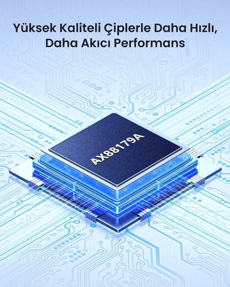 UGREEN USB 3.0/1000Mbps Rj45 Ethernet Adaptörü, 20256 - Resim 6