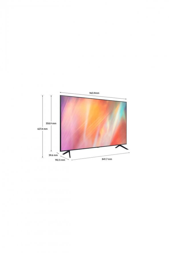 Samsung 43AU7000 4K Ultra HD 43" 109 Ekran Uydu Alıcılı Smart LED TV - 4