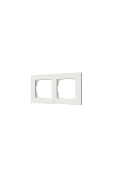 Aqara Anahtar Çerçevesi 2'li Beyaz FE-X01D-B - Resim 2