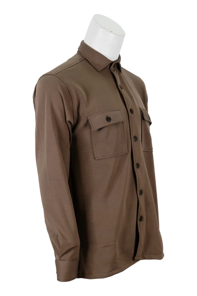 ROSETTİ KALIN ÇİFT CEPLİ GÖMLEK - Resim 6