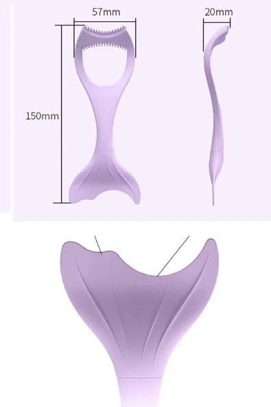 Deniz Kızı Kirpik Rimel Eyeliner Maskara Şablonu Silikon  Makyaj Uygulama Aparatı ürün görseli
