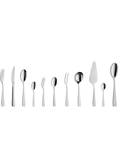 Zwilling Soho 68 Parça Parlak Çatal Kaşık Bıçak Seti Krom - Resim 2