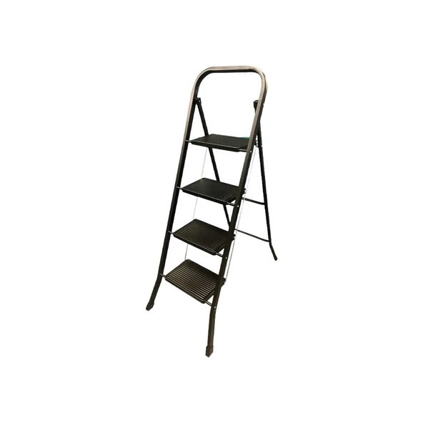 SARAYLI HARDY 4LÜ PRATİK METAL MERDİVEN SİYAH ürün görseli