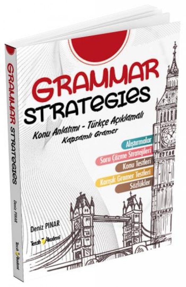 Grammer Strategies Türkçe Açıklamalı Kapsamlı Gramer Tercih Akademi