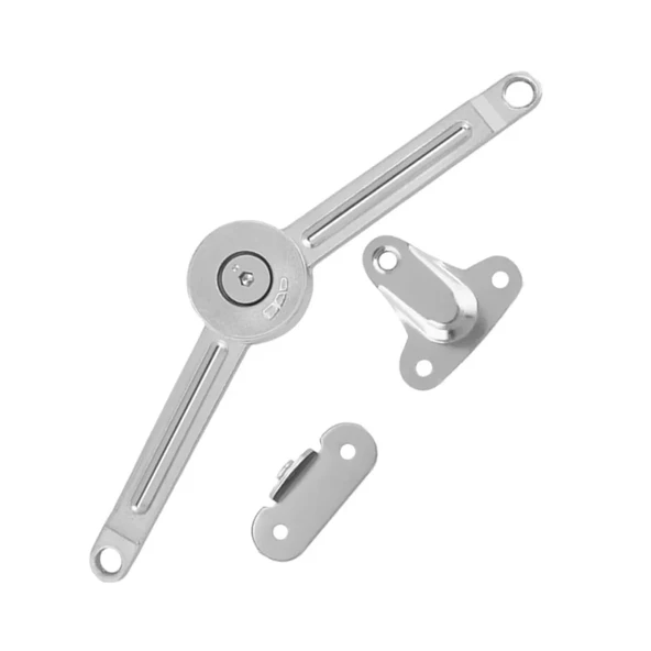 Yavaş Kapanan Dolap Kapak Makası – Alüminyum Çerçeveli Kapaklar İçin (37 mm) - Resim 7