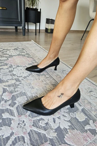 OPS 10 1899 Topukla Kadın Kadeh Topuklu Stiletto - Resim 5