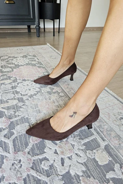 OPS 10 1899 Topukla Kadın Kadeh Topuklu Stiletto - Resim 8