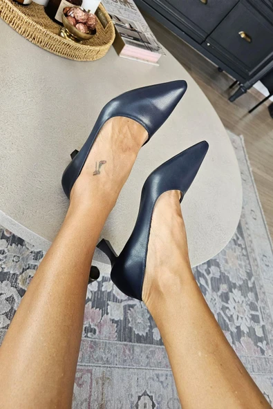OPS 10 1899 Topukla Kadın Kadeh Topuklu Stiletto - Resim 3