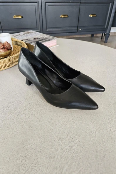 OPS 10 1899 Topukla Kadın Kadeh Topuklu Stiletto - Resim 9