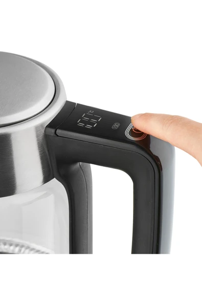 ZLN8955 DİJİTAL ELEKTRİKLİ CAM SU ISITICI - Resim 3