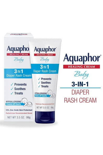 Baby Diaper Rash Cream 3in1 Diaper Rash Relief Bebek 3'ü 1 Arada Pişik Giderici Krem 3.5 oz 99gr USA ürün görseli