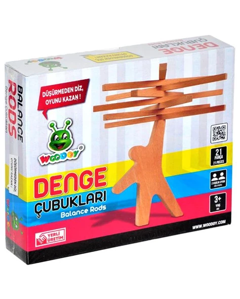 Woodoy Ahşap Denge Çubukları