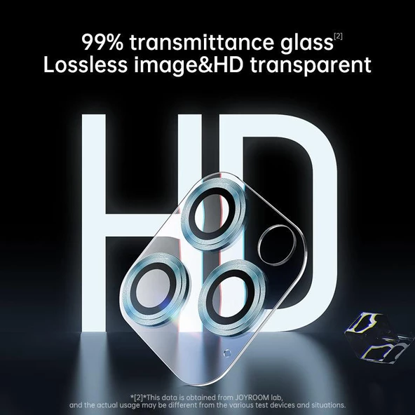 Joyroom JR-PF687 iPhone 12 Renkli Kamera Lens Koruyucu - Resim 4