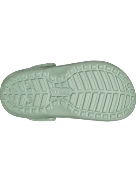 Crocs Classic Lined Clog Unisex Yeşil İçi Yünlü Günlük Terlik 203591-3WP - Resim 4