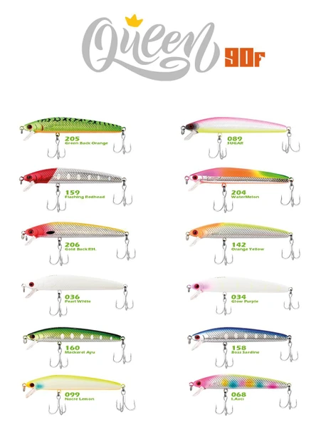 Fujin Queen 90F 90mm Maket Balık ürün görseli
