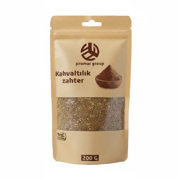 PROMAR DOĞAL KAHVALTILIK ZAHTER 200 GR x3 ADET - Resim 2