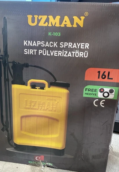 İlaçlama Sırt Pompası 16 Lt. (Pulverizator) ürün görseli