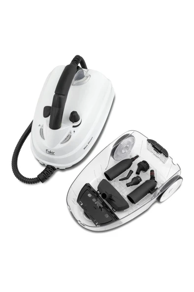 Fakir Max Steam Buharlı Temizleyici - Beyaz - Resim 4