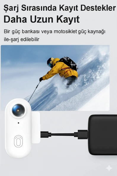 1080p 8MP WiFi Kablosuz Aksiyon Kamerası Açık Hava Sporları Için Sualtı Kılıflı 120 derece (BLACK) - Resim 3