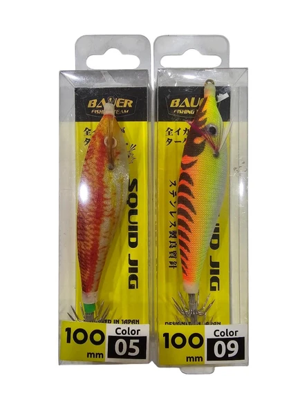 Bauer Squid Jig 100 mm Maket Kalamar ürün görseli