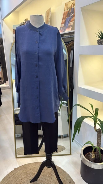 invee Gömlek 7184 indigo ürün görseli 1