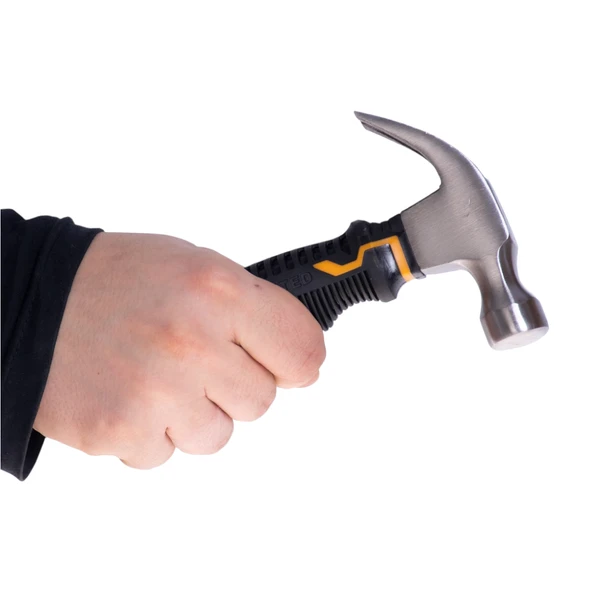 Ingco HMCH80808D 8oz/220gr Fiberglas Saplı Mini Çatal Çekiç - Resim 2