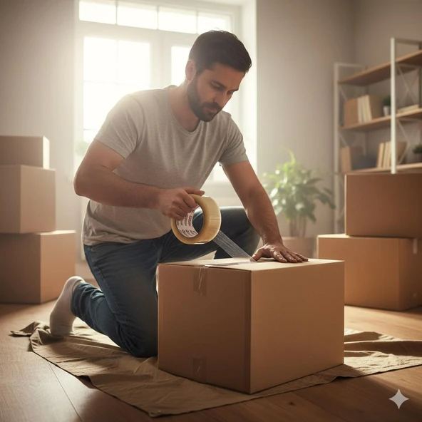 Astor Şeffaf Koli Bandı (Holtmelt Bant) 45x100 (1 Koli) - Resim 2