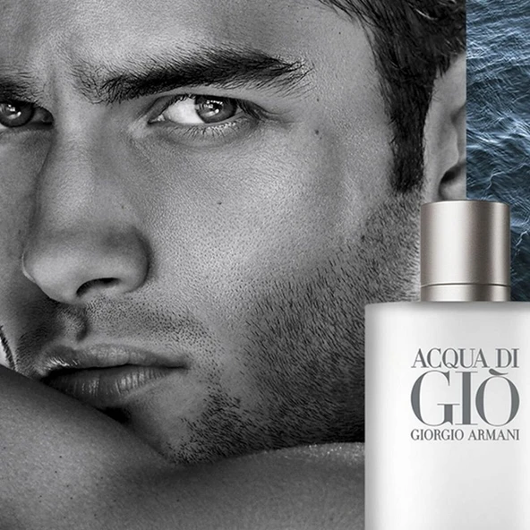 Giorgio Armani Acqua Di Gio Erkek Parfüm EDT 200 ML - Ambalajı  AÇılan Parfümün İadesi Yoktur - Resim 2