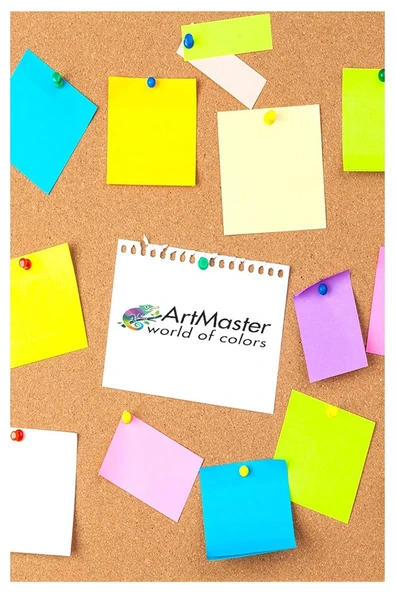 Renkli Harita Çivisi 150 Li 1 Paket Mantar Pano Raptiyesi Renkli Pano İğnesi Okul Büro Renkli Harita Çivisi Ofis - Resim 5