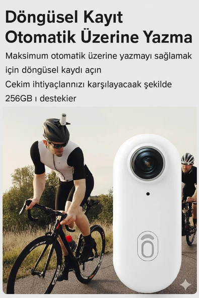 1080p 8MP WiFi Kablosuz Aksiyon Kamerası Açık Hava Sporları Için Sualtı Kılıflı 120 derece (BLACK) - Resim 2