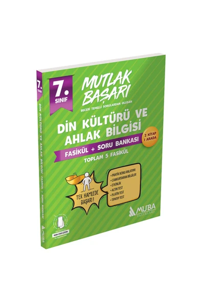 MB 7.Sınıf Din Kültürü Fasikül + Soru Bankası ürün görseli