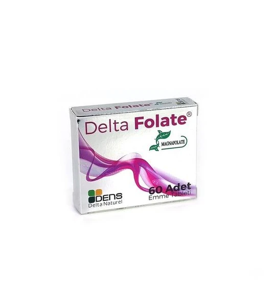 Delta Folate 60 Emme Tableti - SKT:10/2028 - Resim 2
