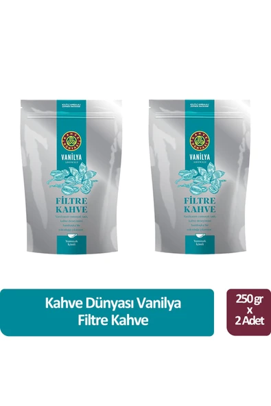 Kahve Dünyası Vanilya Filtre Kahve 250 gr x 2 Adet ürün görseli