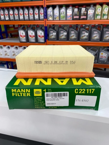 Mann C22117 Hava Filtresi Vw Polo T2 T3 Classic 1.3 - 1.6 - 2.0 Classic (1967 - 1993) 021129620 ürün görseli