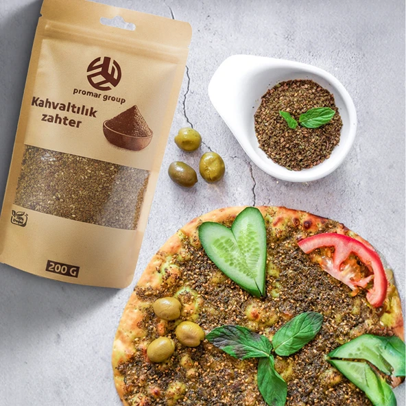 PROMAR DOĞAL KAHVALTILIK ZAHTER 200 GR - Resim 2