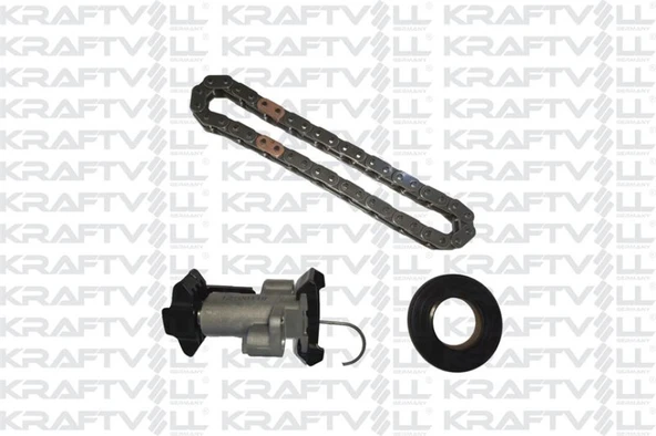 Psa Eksantrık MIL Zincir Seti (8mm) Zincir + Gergi + Kecesi P2008 I-II-208 I-II-3008 II-301-308 II-5008 - Kraftvoll 12100119 ürün görseli