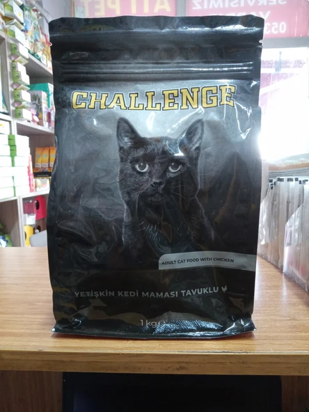 Challenge Yetişkin Kuru Kedi Mama Tavuklu 1 kg ürün görseli