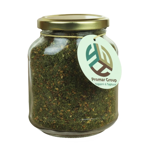 PROMAR DOĞAL CAM KAVANOZ FİLİSTİN ZAHTER 150 GR X3 ADET - Resim 3