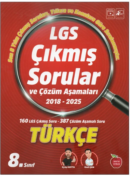 NEWTON 8. Sınıf Çıkmış Sorular Türkçe (2018-2025) ürün görseli 1